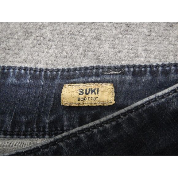 Silver Suki Bootcut Jeans Womens Size 33x30 Blue Dark Wash Denim Mid Rise - Picture 4 of 11